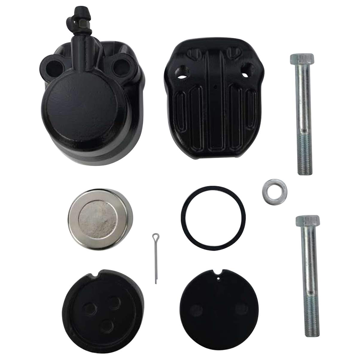 M MATI Front Brake Caliper Assy for Honda CB350 CB360 CB400 CB450 CB500 CB550 with Pads 45100-390-003