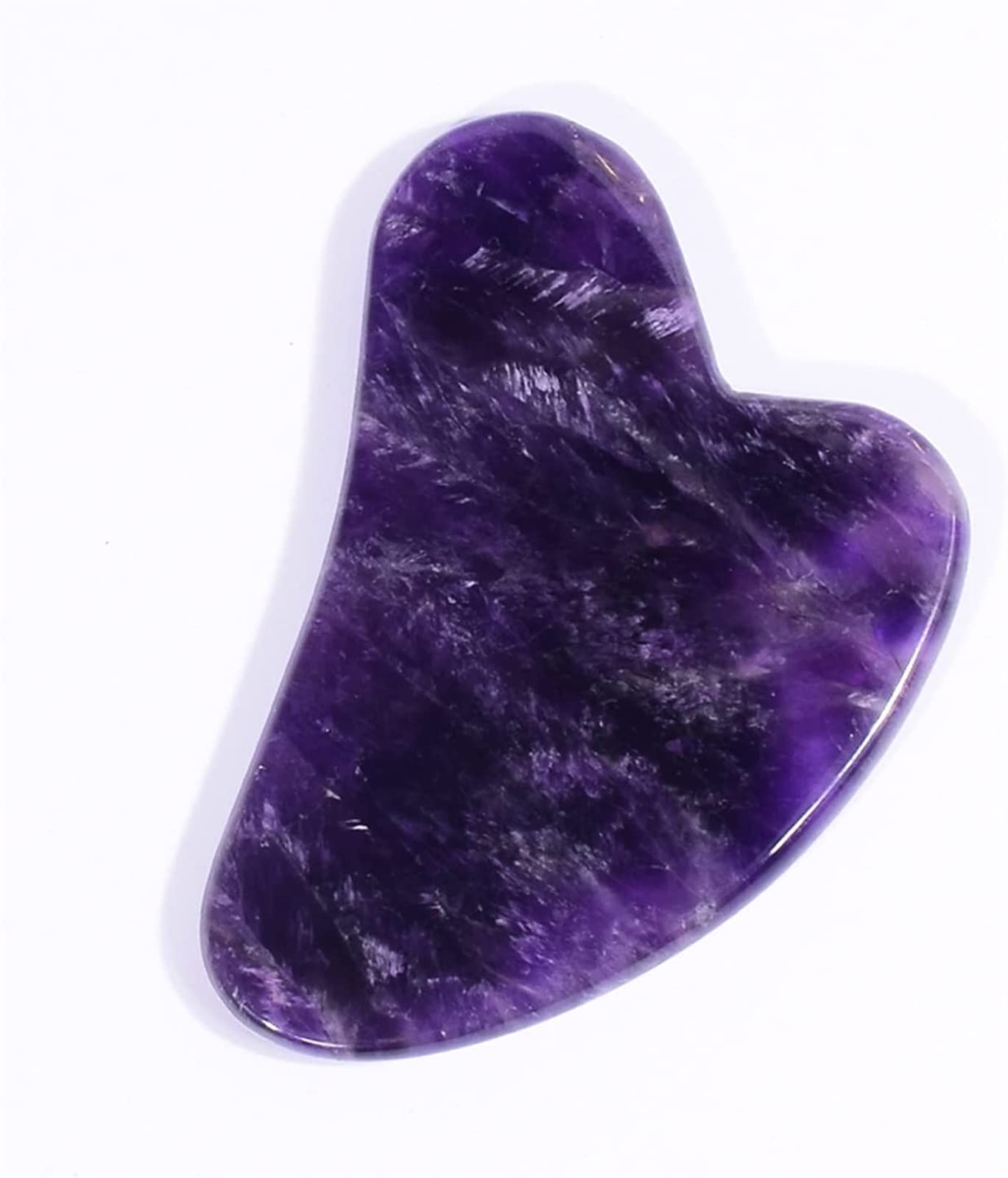 Kit Gua Sha améthyste et rouleau visage pour massage Spa à la maison