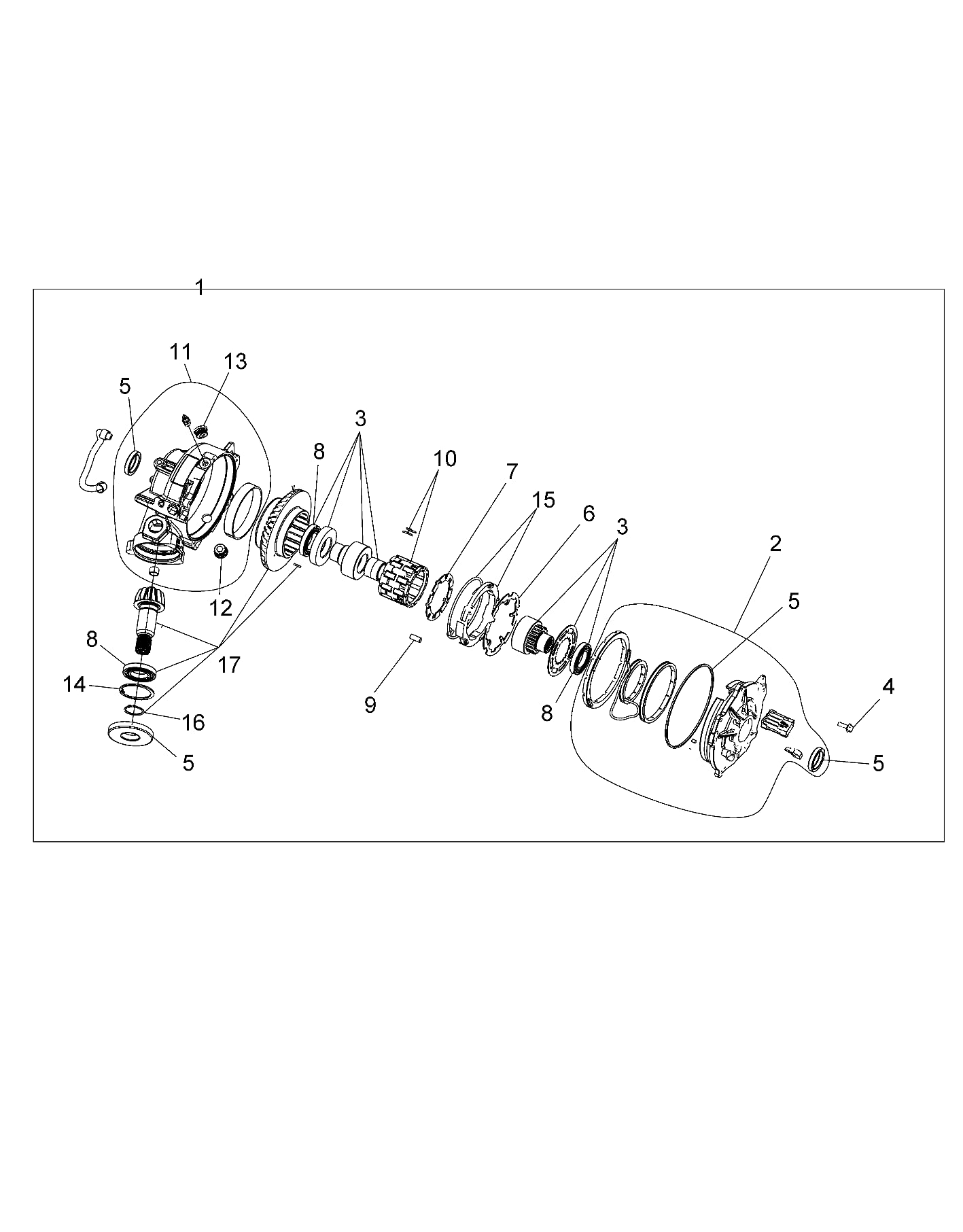 Amazon.com: Polaris ATV ASM., COVER, OUTPUT [INCL. CONNECTOR 