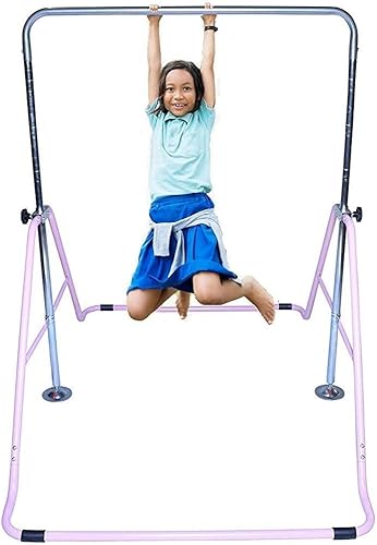 Barra de gimnasia expandible horizontal Kip Bar Entrenamiento Junior Altura ajustable Gimnasio de la selva Niños Plegable Entrenamiento Monkey Bars