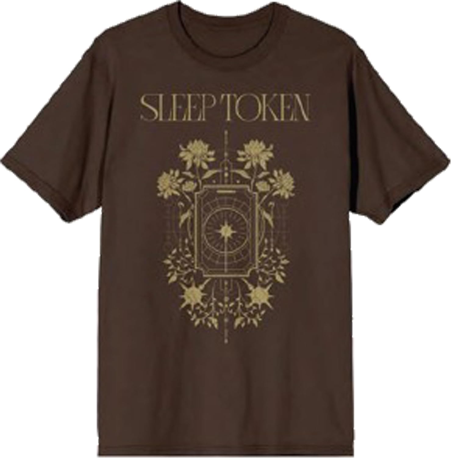 Men's Sleep Token Caramel T-Shirt Brown