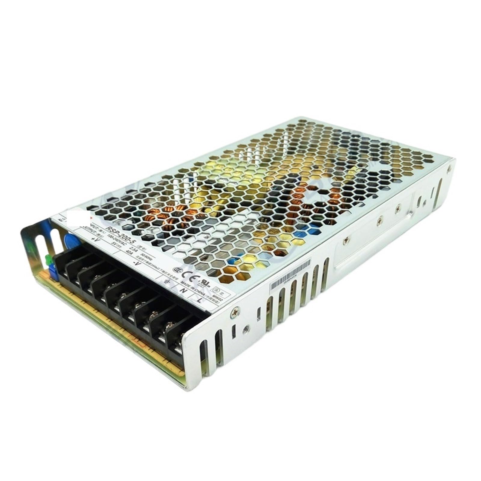 Alimentation à découpage RSP-200-5 pour écrans LED géants et domotique résidentielle