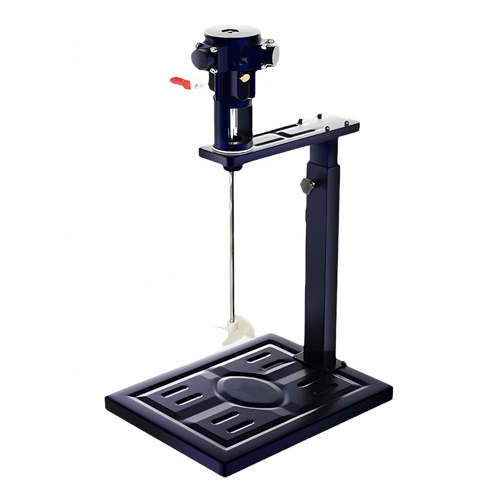 Miscelatore pneumatico per vernice, 5 galloni aria agitatrice, 1/8HP con supporto di sollevamento manuale, Asta in acciaio inossidabile, Pressione 4-8KG per vernice, colla, miscelazione inchiostro