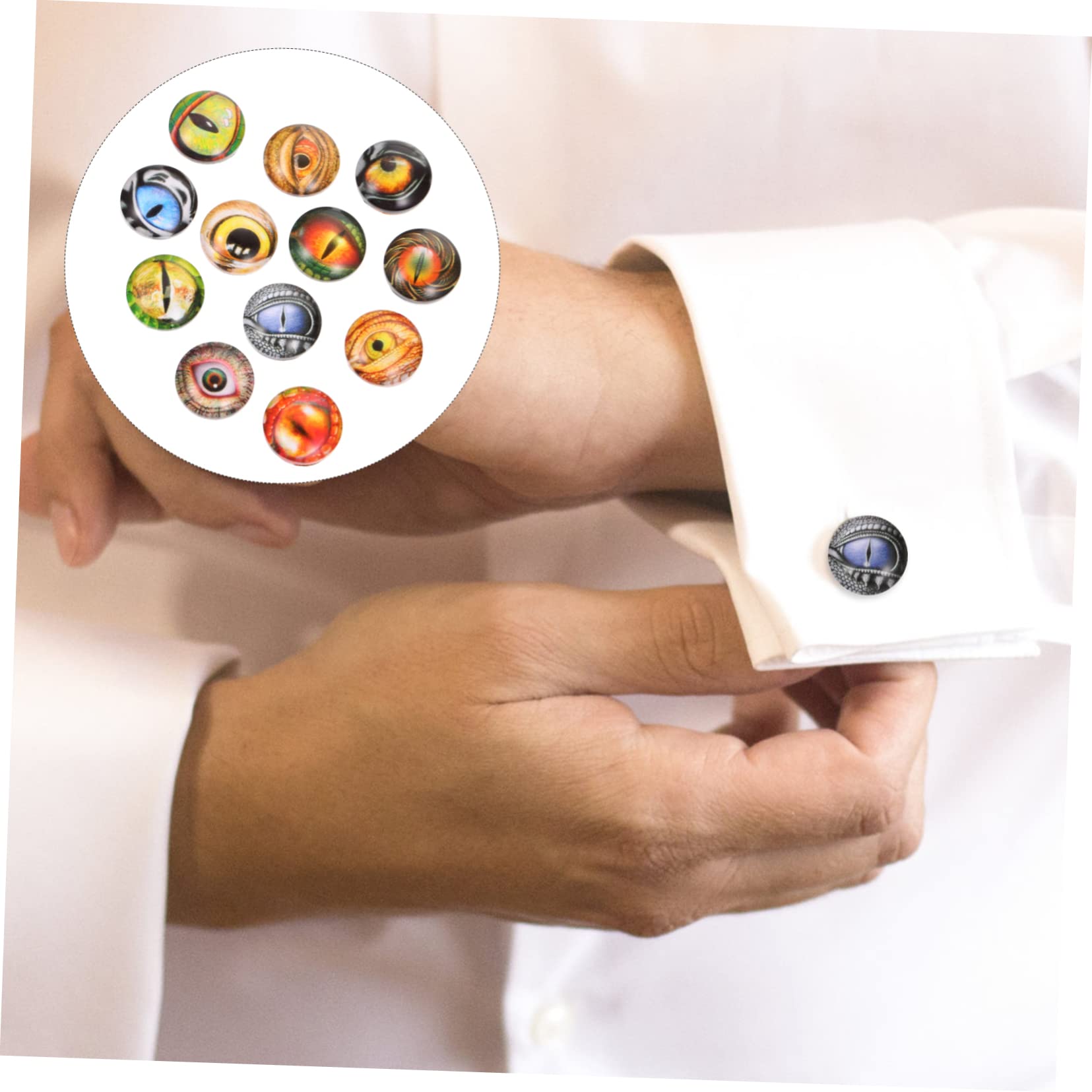 STOBOK 400pezzi Titolo Prodotto Patches Rotondi Per Creazioni Fai Da Te Gemstone Patch Per Gioielli Decorazioni e Accessori Artigianali