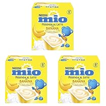 Nestlé Mio Merenda al Latte, 4 x 100g, 1 (Confezione da 3)