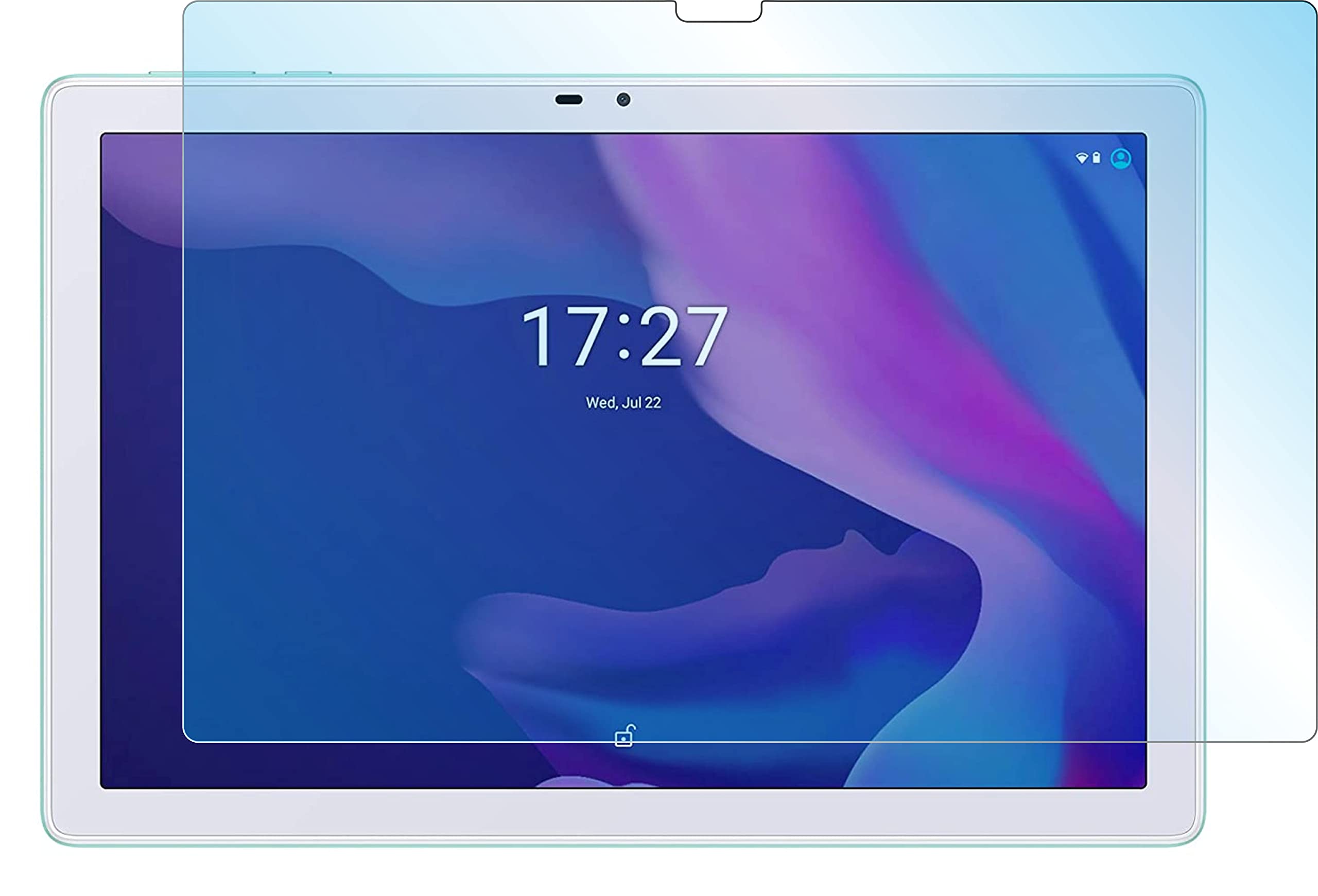 LF Screen Guard Compatible With Alcatel TKEE Max 10.1inch Tablet (NOT A TEMPERED GLASS-Unbreakable) [Bubble Free], [Anti-Scratch] - Anti Blue (B095SNW2QK) Amazon Price History, Amazon Price Tracker