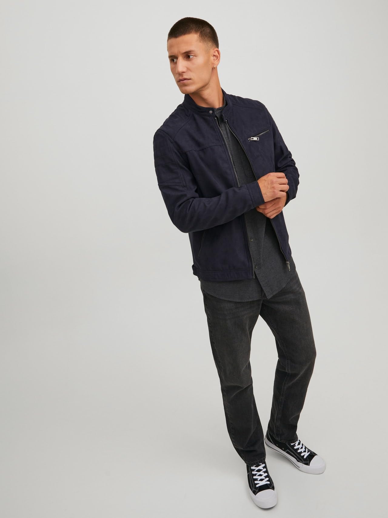 JACK & JONES Veste en Simili Daim Veste en Simili Daim