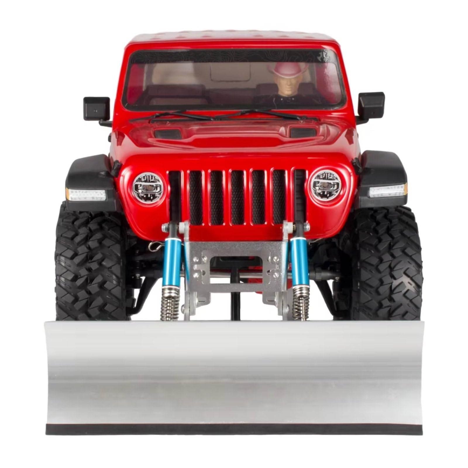 Per Axial Per SCX10 III 90046 Per TRX4 Per Defender Per Redcat GEN8 1/10 Spazzaneve In Alluminio Regolabile Aratro RC Crawler Truck Aggiornamento Accessori Giocattoli Rc