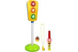 Little Tikes Traffic Light Toy for Kids Cars and Bikes with Lights and Sounds
