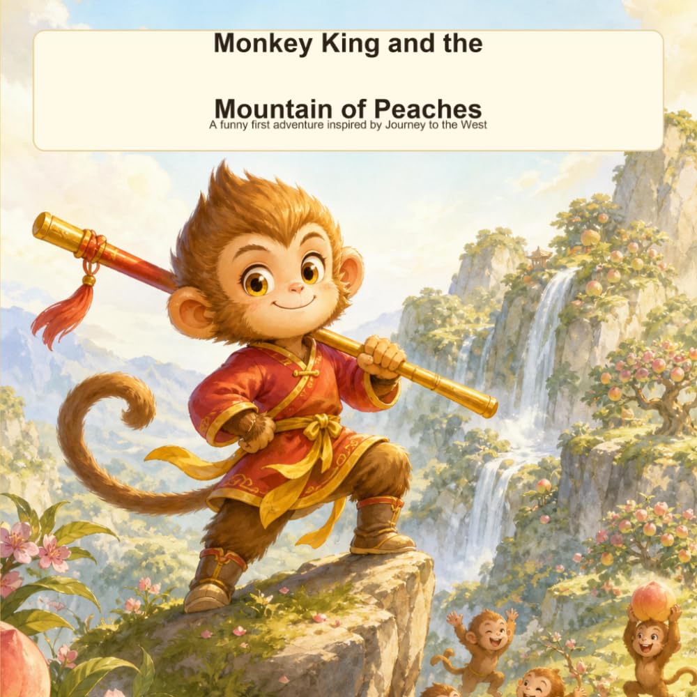 Monkey King and the Mountain of Peaches: A funny first adventure inspired by Journey to the West