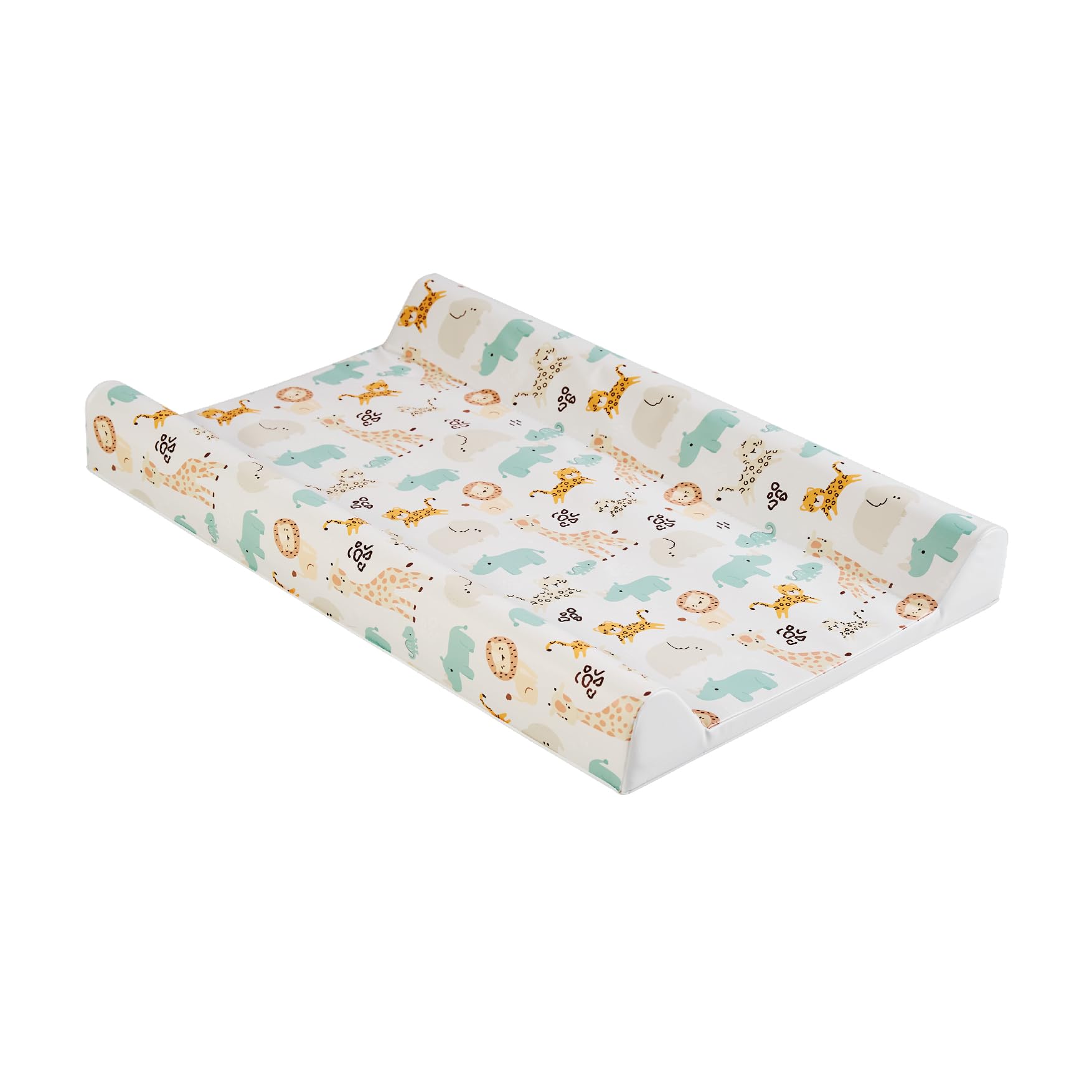 MS BabyWorld – Fasciatoio Flessibile per Neonati | Imbottito, Impermeabile e Portatile | Facile da Pulire, Compatto per Viaggi e Uso Quotidiano | In PVC | Morbido e Resistente