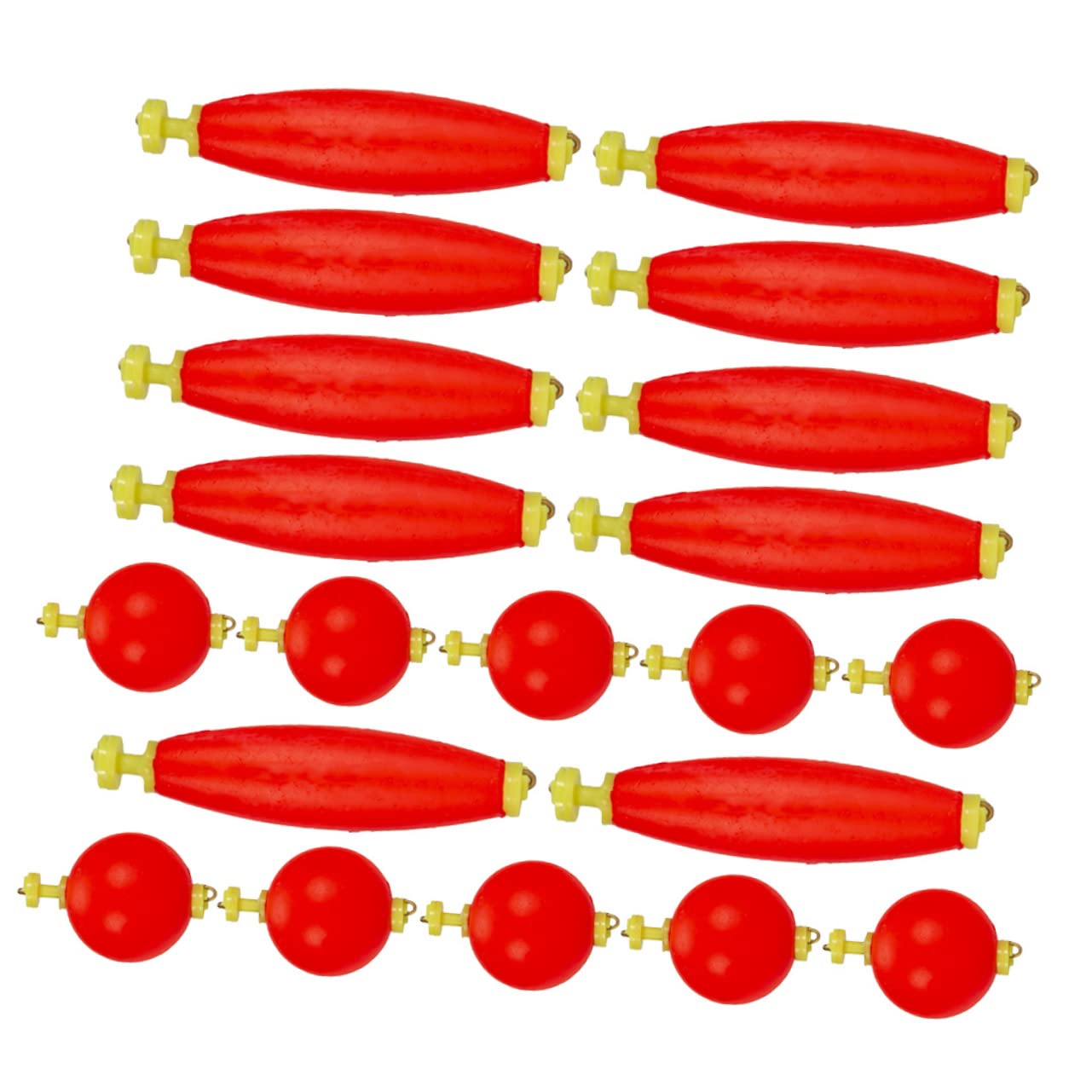 BESPORTBLE Flotteur De Pêche Canne À Pêche Matériel De Pêche en Mer Marqueur Pôle Plate-Forme Appâts De Pêche Attaquer Rouge Mousse D'éthylène Et D'acétate De Vinyle