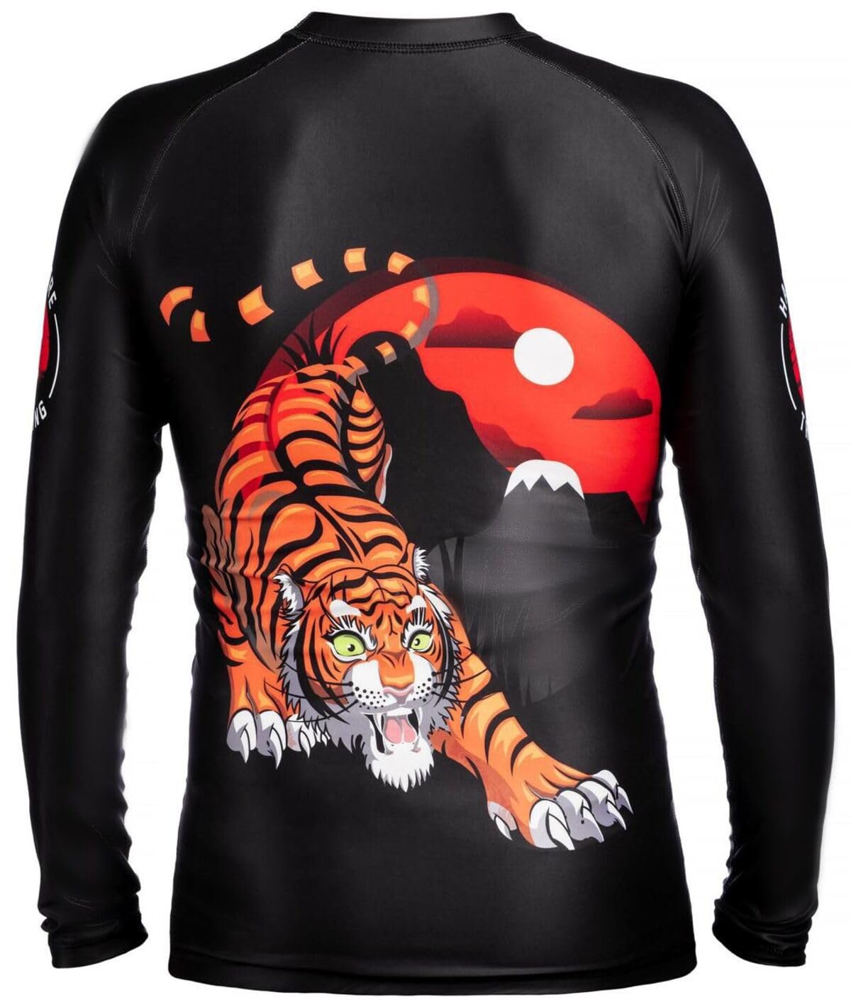 Hardcore Training Rash Guard Mężczyźni Kompresja Koszulka Długi Rękaw BJJ MMA No-Gi Obcisła Grappling Boks