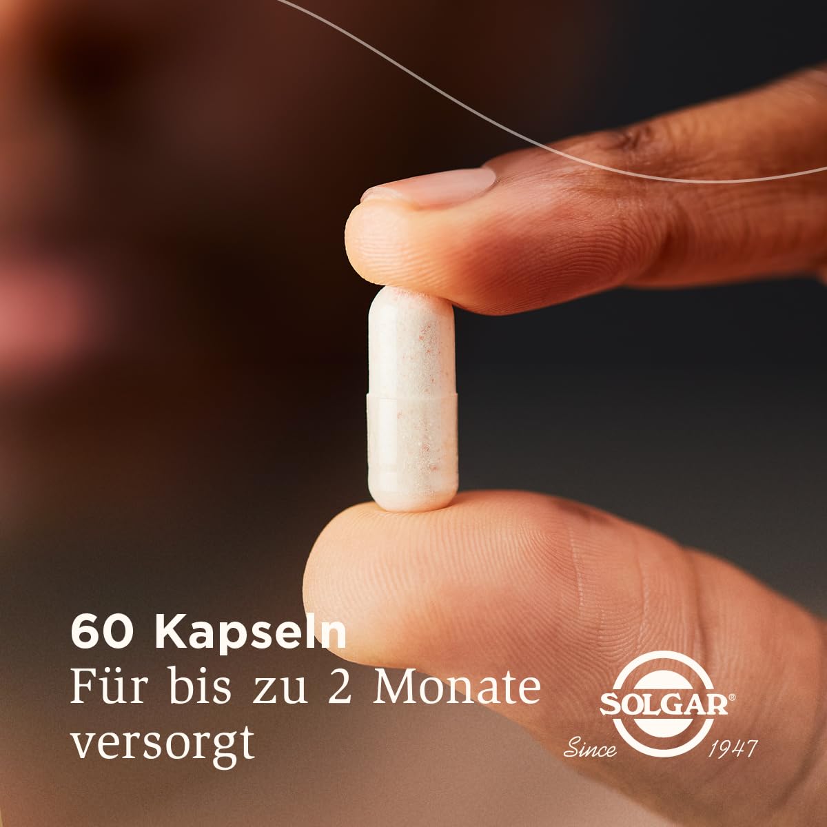 SOLGAR® MIKROBIOTISCHER KOMPLEX | Mit 4 wesentlichen Bakterienstämmen | Für das Magen-Darm-System | 60 vegane & magensaftresistente Kapseln