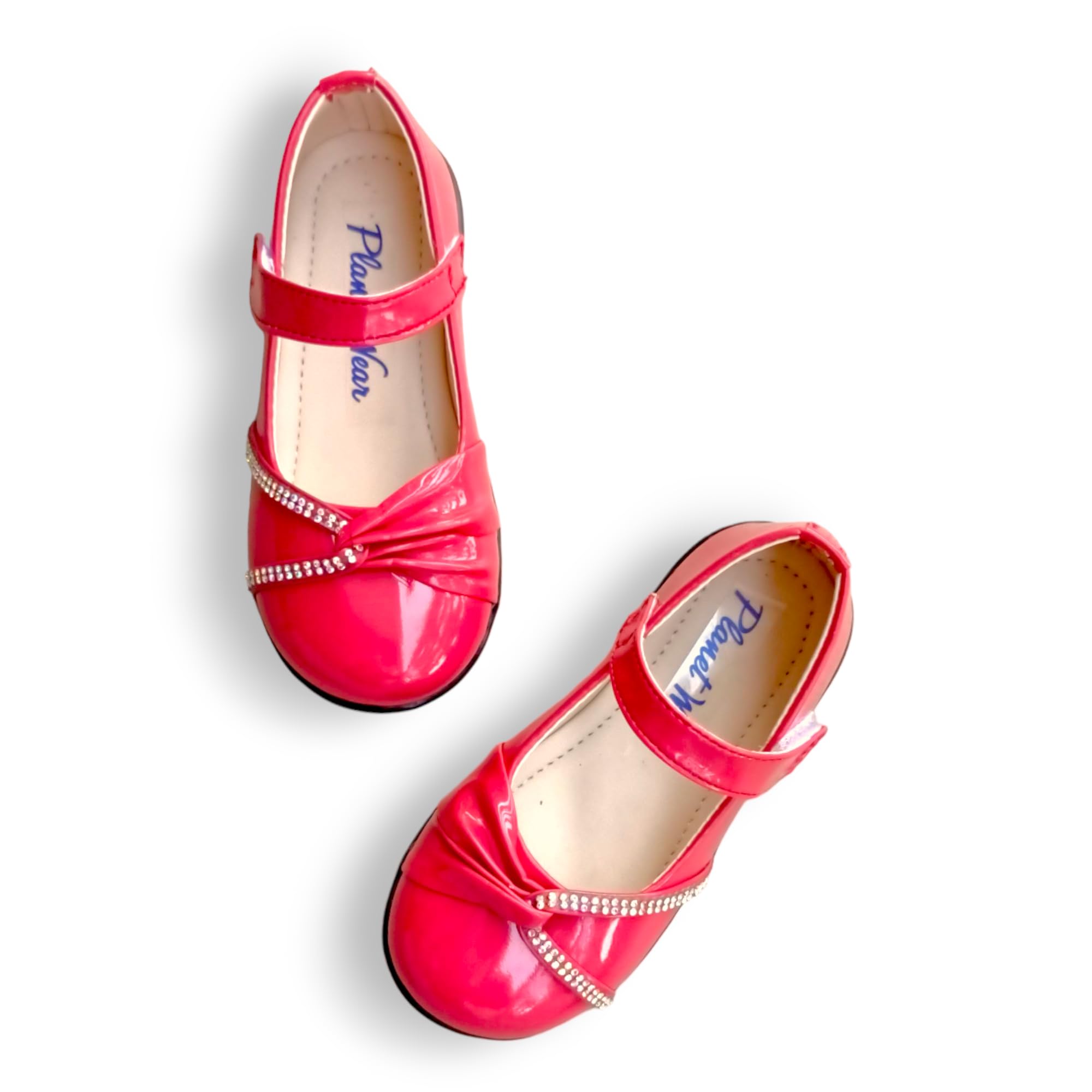 Planet Wear Girls Stone Lace Bellies | Easy to Wear, Comfortable and Anti-Slip Sole Red (B0CF9SR2JD) Amazon Price History, Amazon Price Tracker