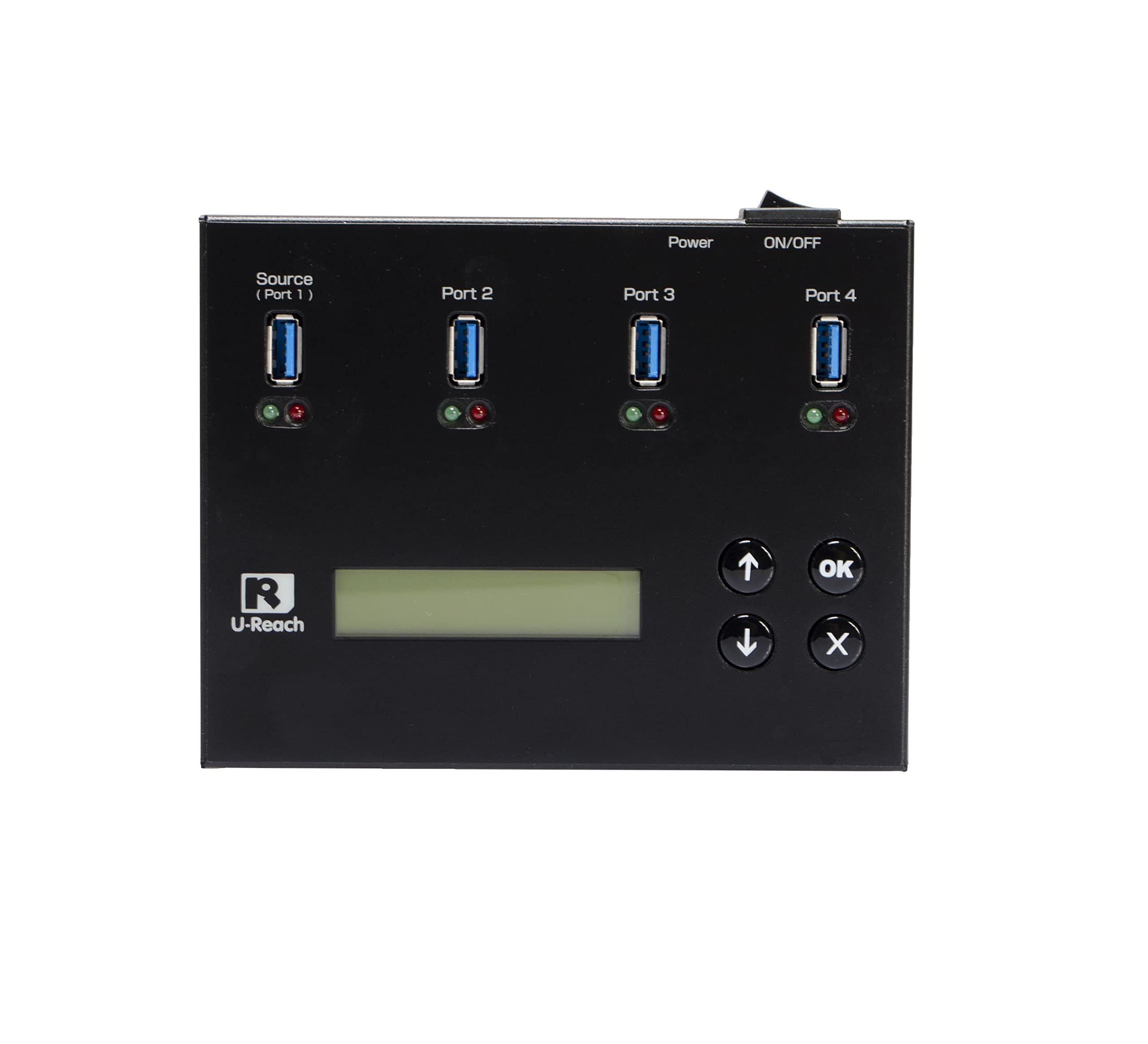 Ureach 1:3 USB 3.0/3.1 Duplicator 16GB/Min - Portable USB Drive Copier - Clones Thumb Drives Up to 267MB/Sec - USB3.0/3.1 (A1)