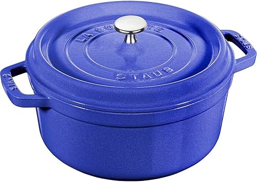 STAUB ピコ ココット ラウンド24cmブルーベリー 新品-