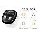 RAMNJI Naam Jap Counter | Mini Digital Tally Counter Finger Ring | Different Use Naam Jaap Chanting Count for Mantra Jap, Meditation, Prayer & Cricket Umpire | Digital Counting Device (Black) gallery image