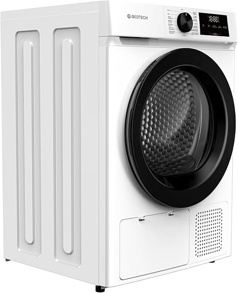 GEDTECH Sèche-linge pompe à chaleur SLHPE - L60cm - 16 programmes - Départ différé - Grande capacité (10 Kg) - 3
