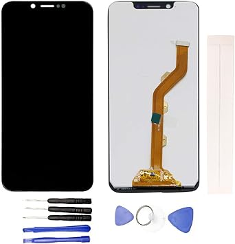 LCD Display & Replacement Touch Screen Digitizer Assembly with Free Tools for Tecno Camon 11 CF7 Black