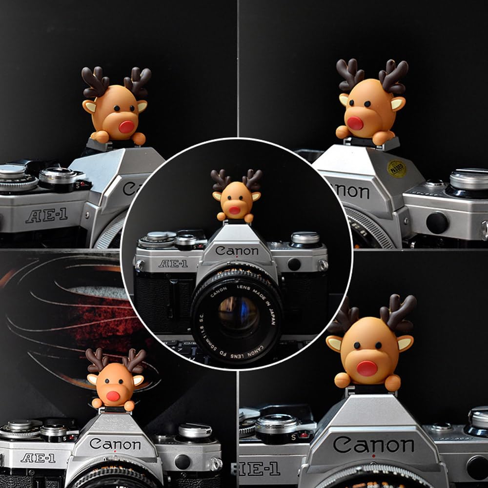 Camera Hot Shoe Cover 3D Soft Silicone Cold Shoe Protector Cartoon Hot Shoe Protector Flash Protection Cute Kawaii Universial - 44 - View #4