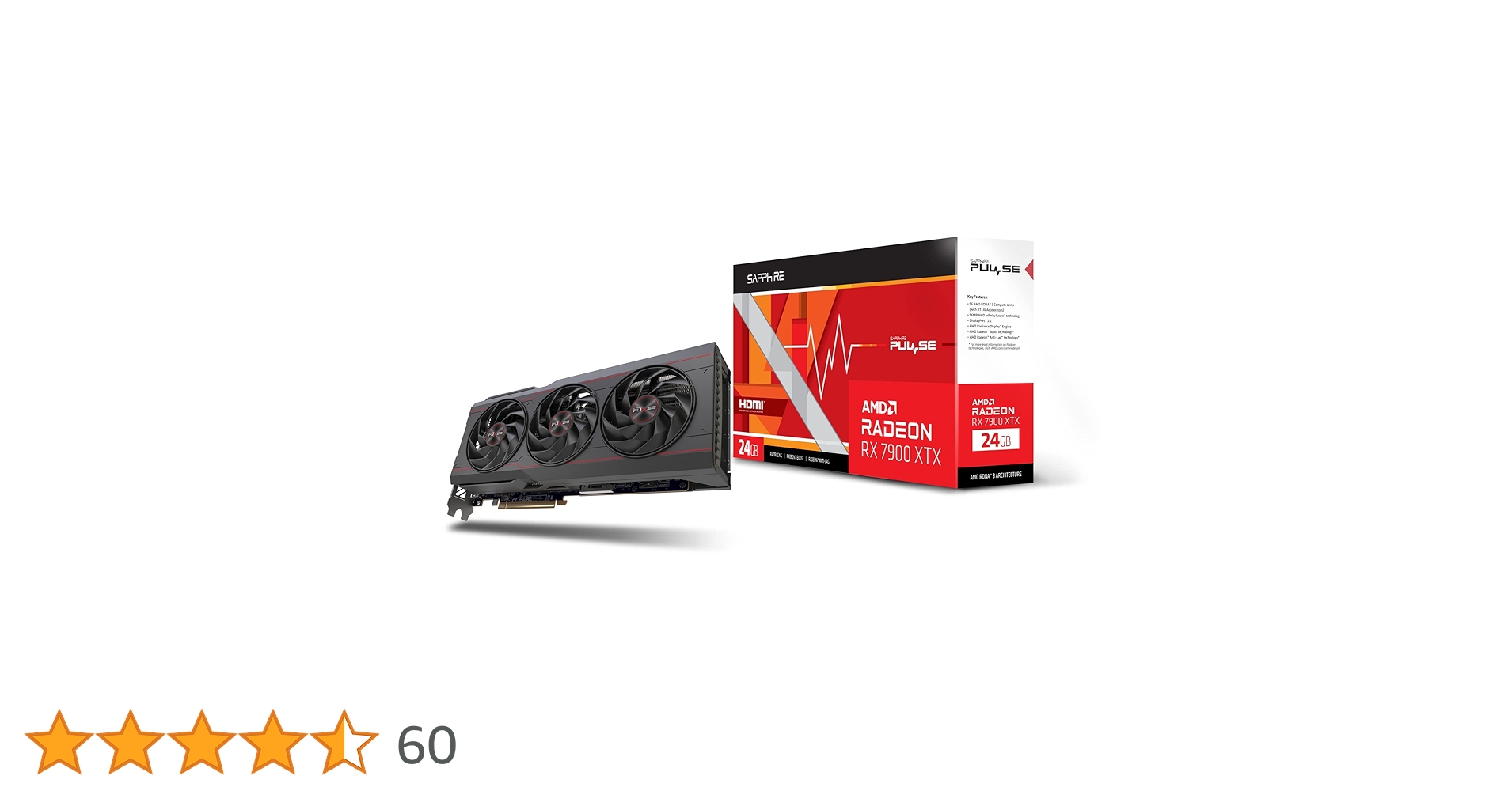 グラフィックボード・グラボ・ビデオカード SAPPHIRE PULSE RADEON RX 7900 XT Amazon.co.jp: SAPPHIRE PULSE RADEON RX 7900 XT GAMING OC