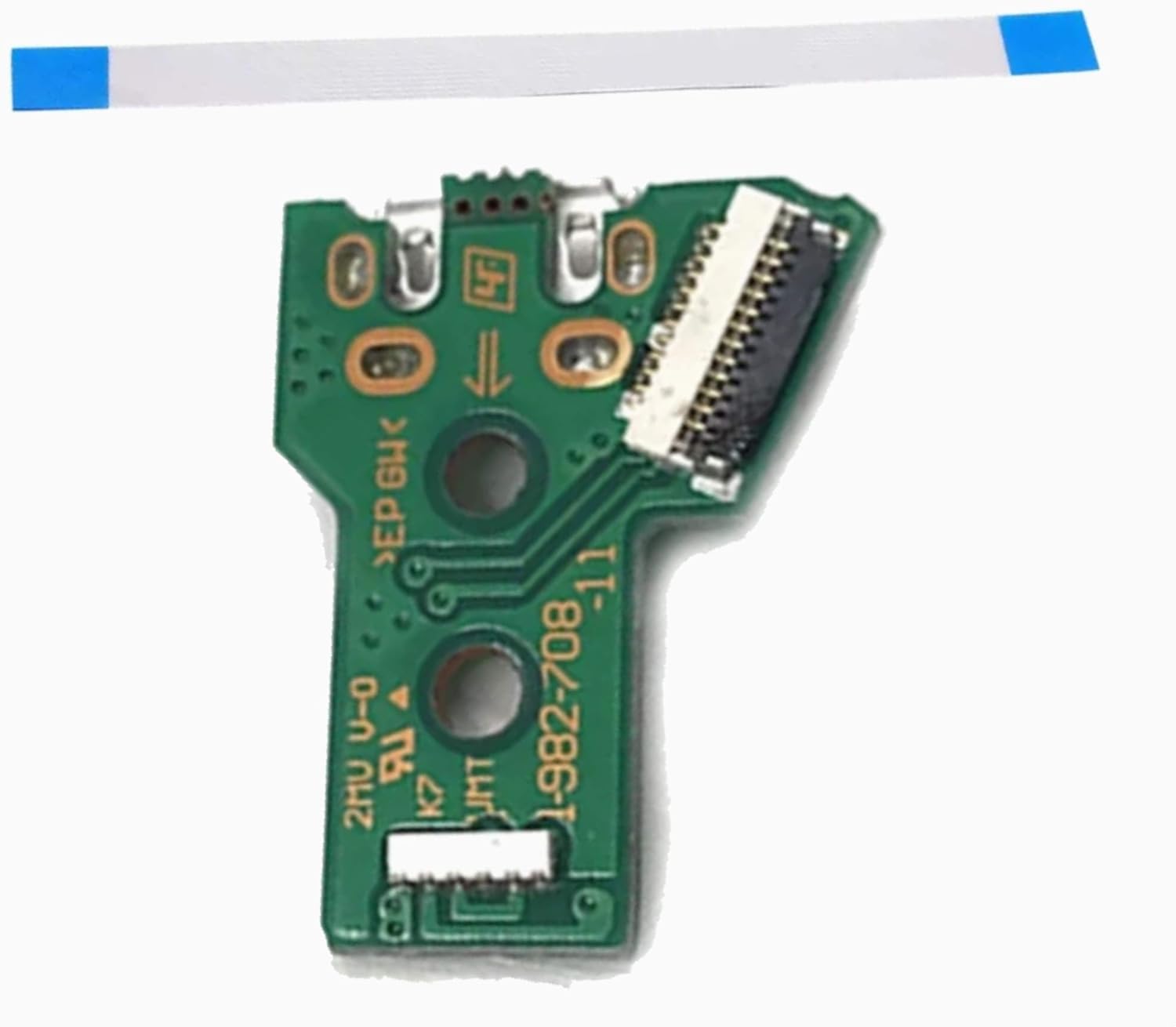 Devine Customz JDS055 050 Replacement Charging Port Assembly for PS4 DualShock 4, Repair Part