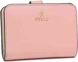 Amazon | [フルラ] 二つ折り財布 カメリア ピンク ベージュ