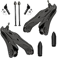 Vista 439 de Detroit Axle - Kit de suspensión frontal de 8 piezas para Dodge Journey 2009-2015, 2 brazos de control inferiores, 2 rótulas, 2 varillas