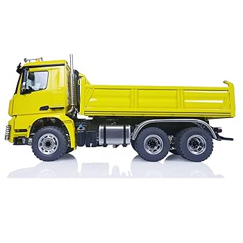 Amazon.com: 1/14 6X6 LESU RC Hydraulic Dump Truck RTR Tipper