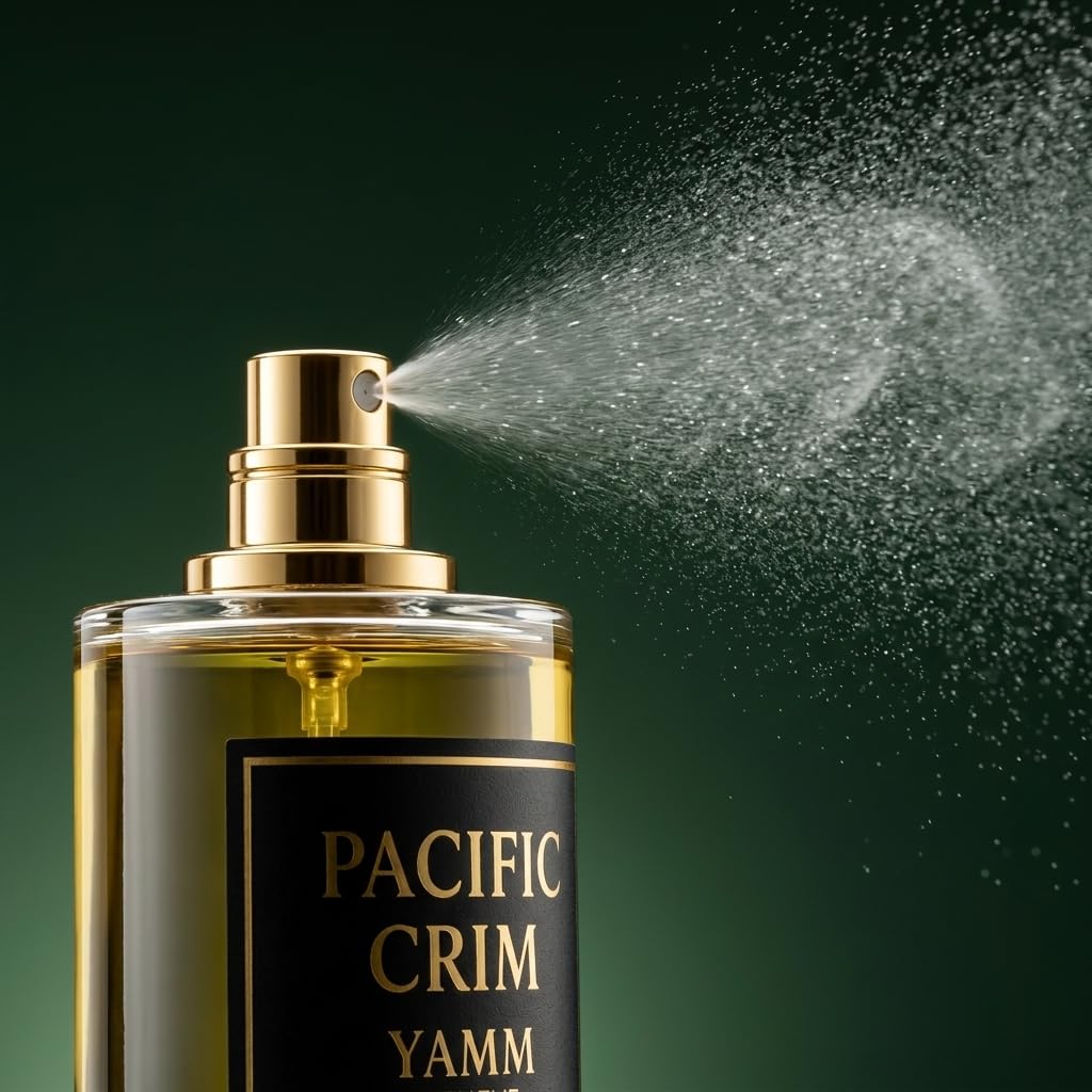 Pacific Crim Extracto de Perfume 50 ml – Perfume Unisex Fresco con Menta y Cítricos – Fragancia Afrutada y Almizclada – Larga Duración 18h