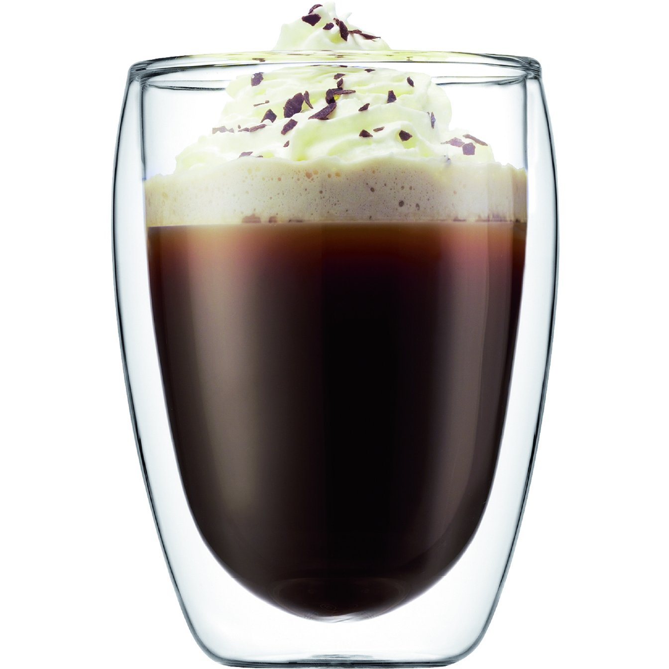 BodumPAVINA Double Walled Thermo Glasses, 0.36 L, 12 oz, Pack of 6