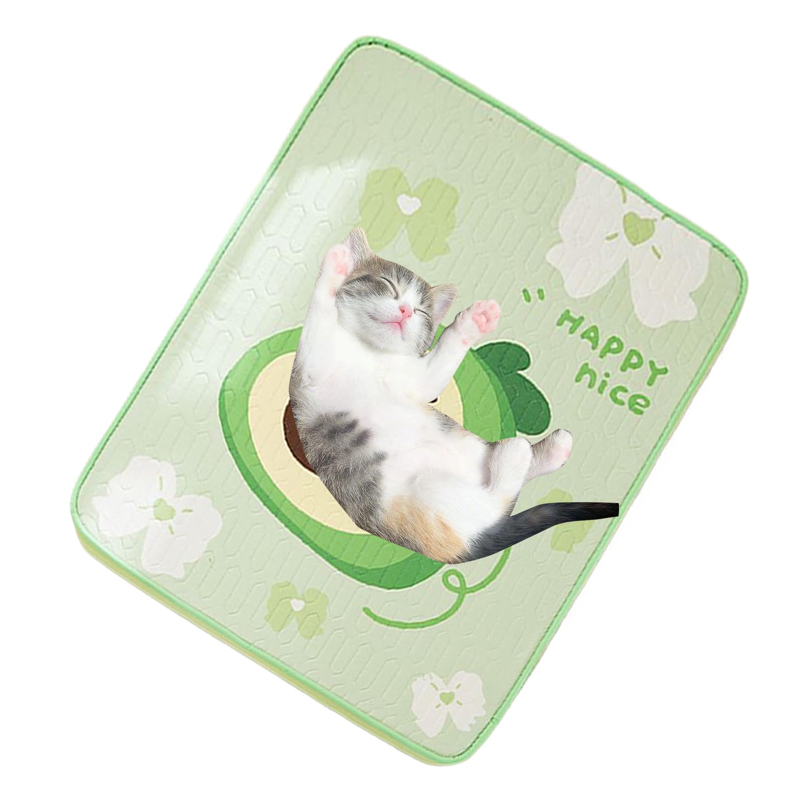 Almohadilla Refrescante Canina Antideslizante Transpirable Lavable a | Manta Refrescante Base Antideslizante De Malla Inofensiva Para Interior, Jaula, Suelo, Sofá Y Viajes