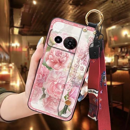Phone Case Compatible with ZTE Nubia P7 Pro 5G/Optus X Value 5G, Protective Soft case Back Cover Shockproof Dirt-resistant Wrist
