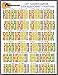 LEFT HANDED LEAD GUITAR SLIDE RULE CHART - 5 POSITIONS