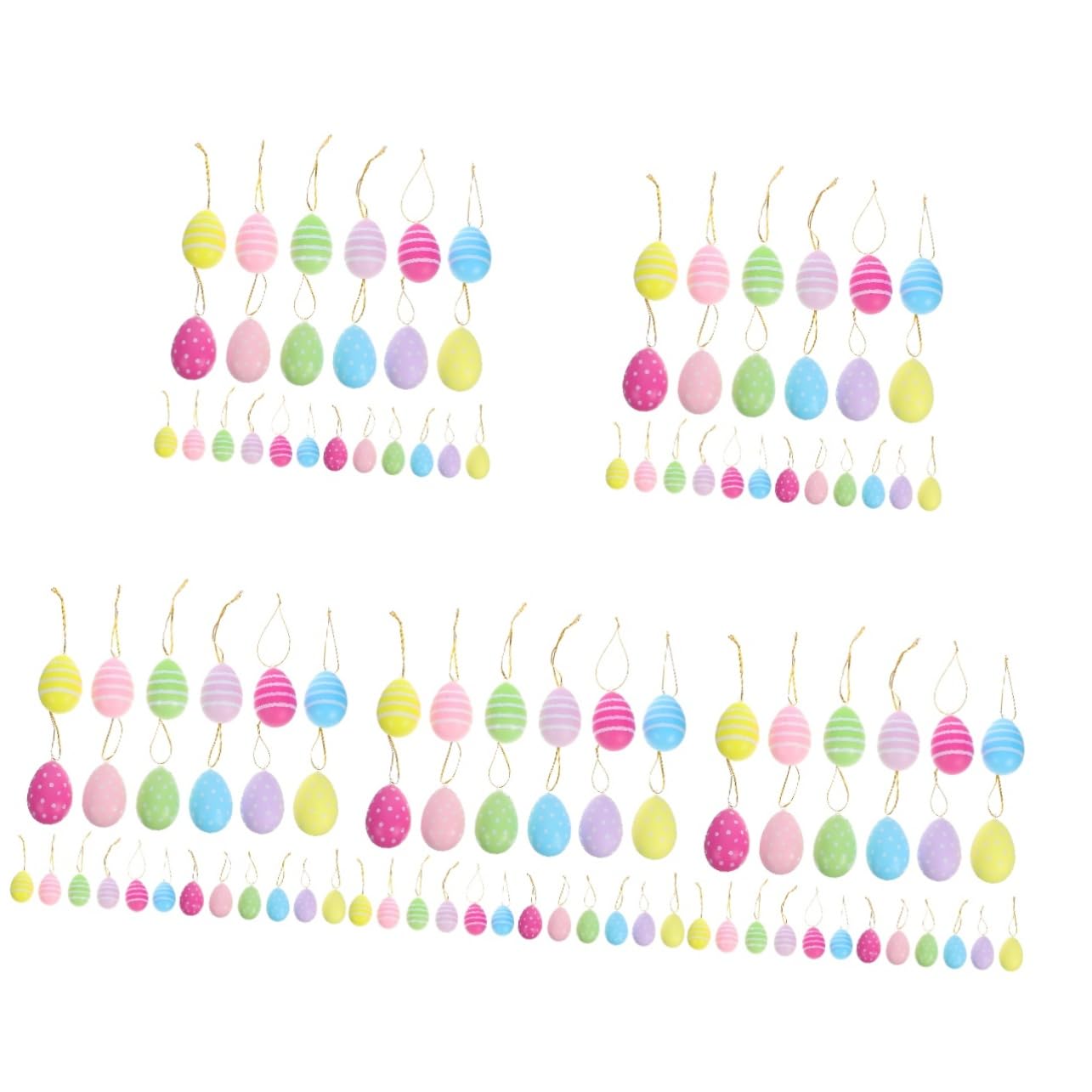 Cabilock 5 Set Uova Di Pasqua Easter Egg Decorazioni Casa Decorazioni Per Ristoranti Forniture Pasquali Bomboniera Di Pasqua A Tema Festival Plastica Pezzi * 5