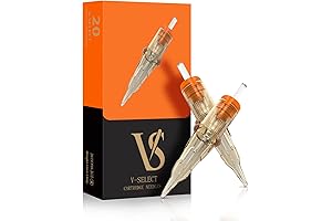 18RS Compatible Tattoo Cartridge Needles by EZ, 20Pcs Standard Round Shader