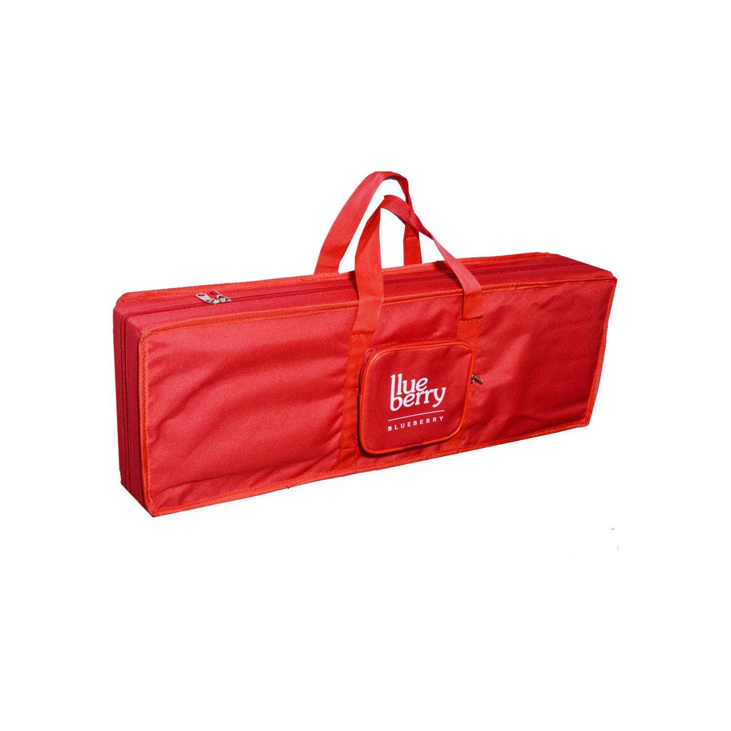 Blueberry KB-10 Padded Gig cover Keyboard Bag & Dust Cover Compatible with Casio SA-46, Casio SA-47 & Casio SA-50 Digital Keyboard (Red) 4