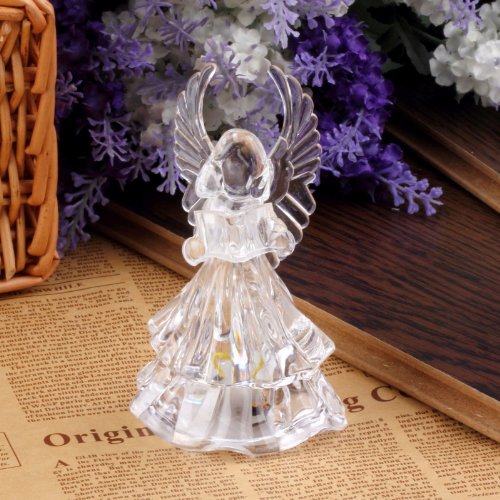 Preisvergleich Produktbild SODIAL (R) Farbwechsel LED-Nachtlicht Engel