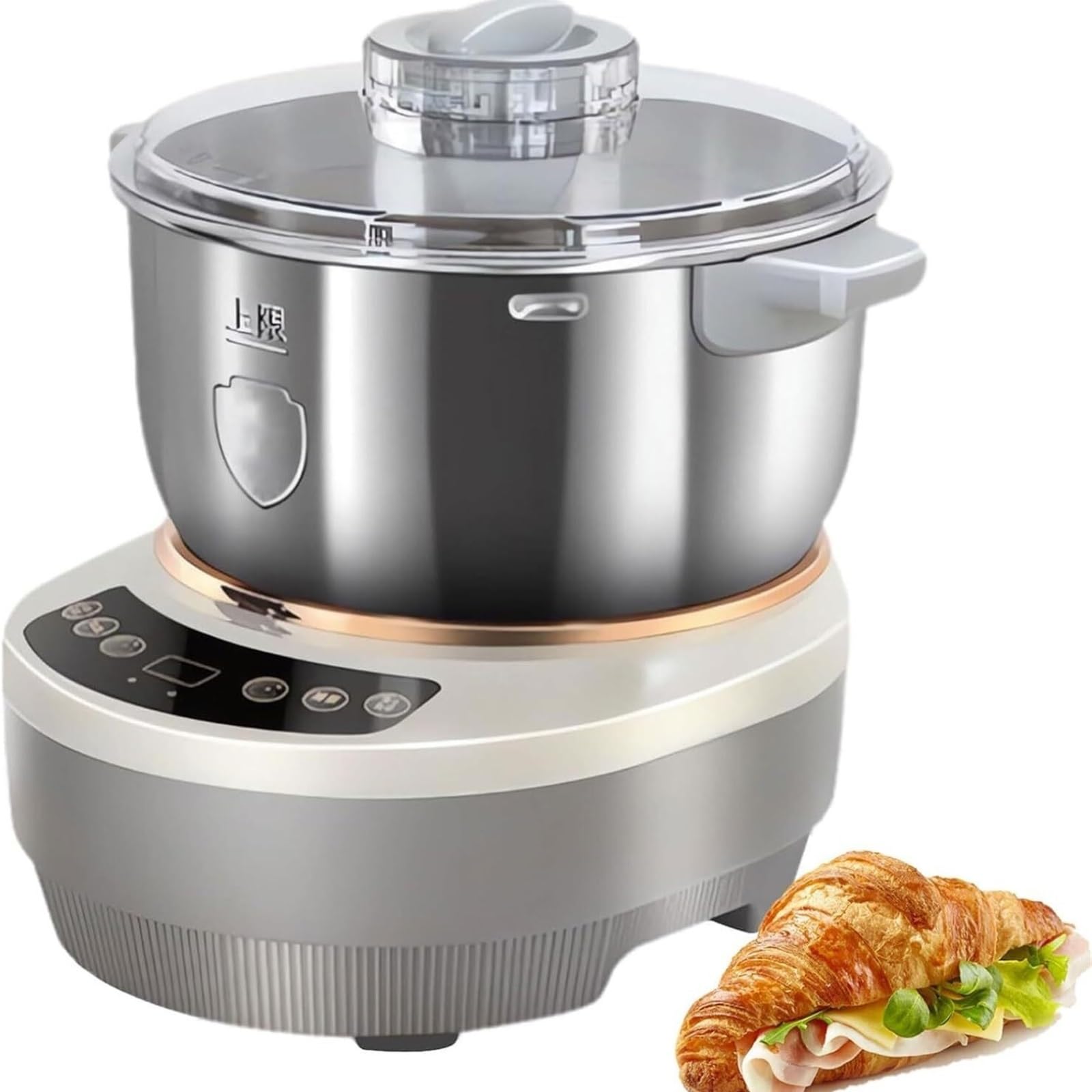 KJZQXYX Dough Kneading Machine, 5L/7L Dough Maker & Proofer,with Ferment Function,Constant Temperature,for Kitchen Baking Cooking (7L)