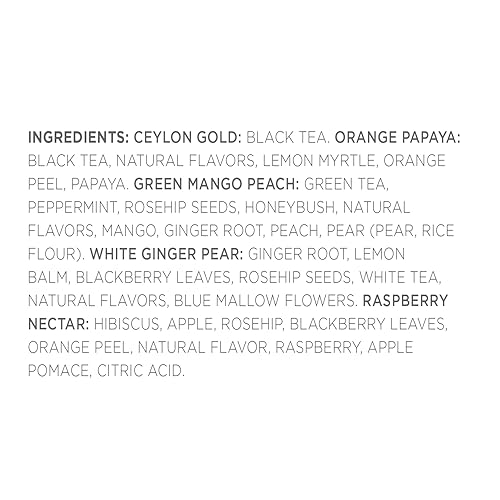 Miniatura 2 de Tea Forte Jarra de té sobre hielo + mezclas de infusor de té, paquete variado, infusores de té helado de tamaño jarra de té (5 unidades) + juego de