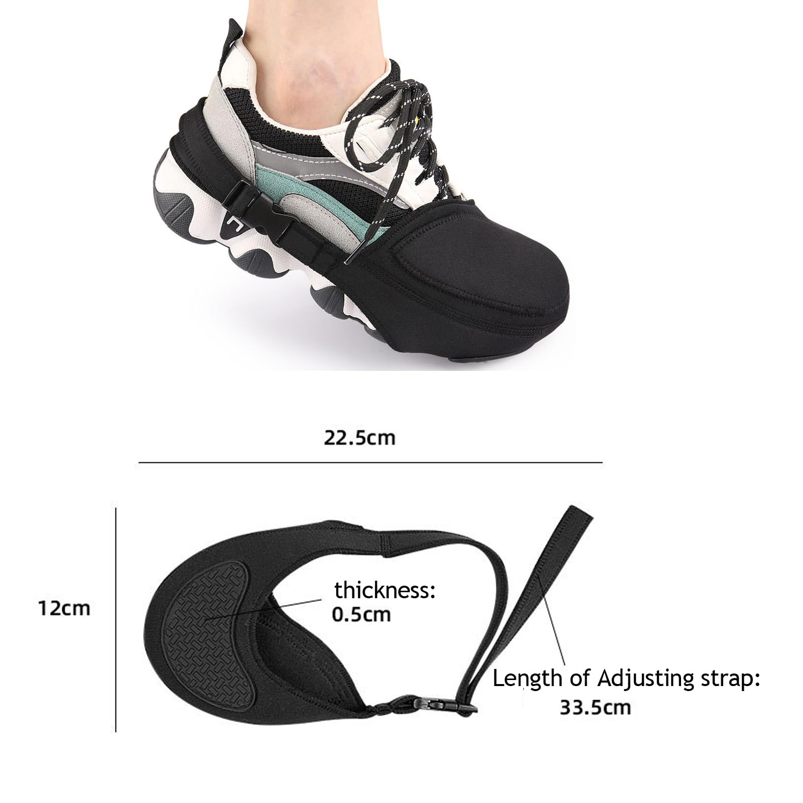 2 Pcs Motorcycle Shifter Shoe Protector,Motorcycle Gear Shift Pad,Adjustable Boot Protector for Motorcycle,Motorcycle Shoe Boots Cover with Anti-Slip Pad