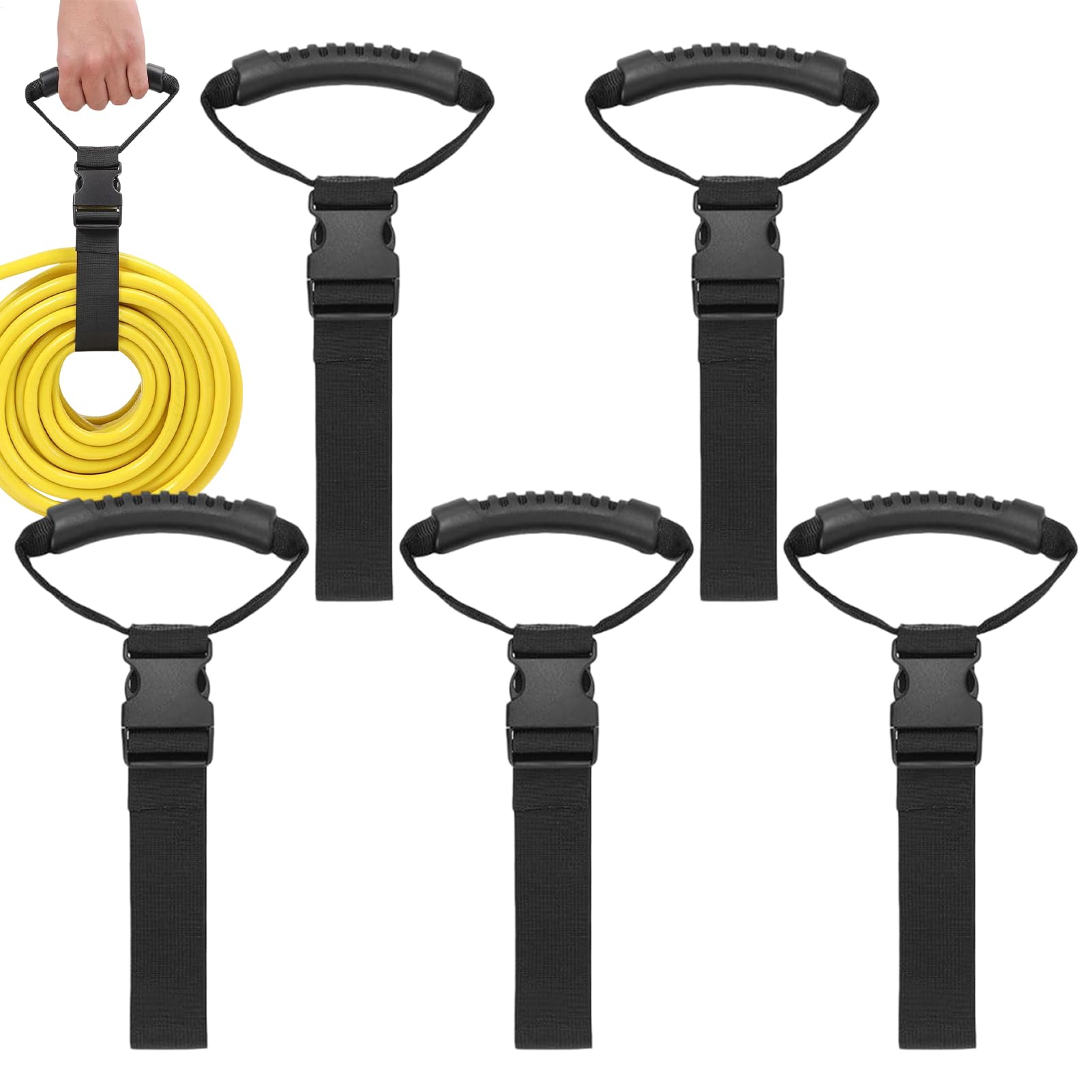 Rallonge de rangement extensible et sangle de câble de garage pour outil de jardin