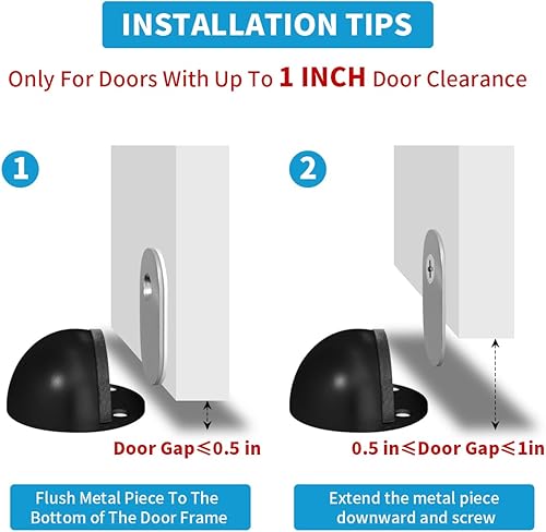 Miniatura 9 de Tope magnético para puerta., Domo