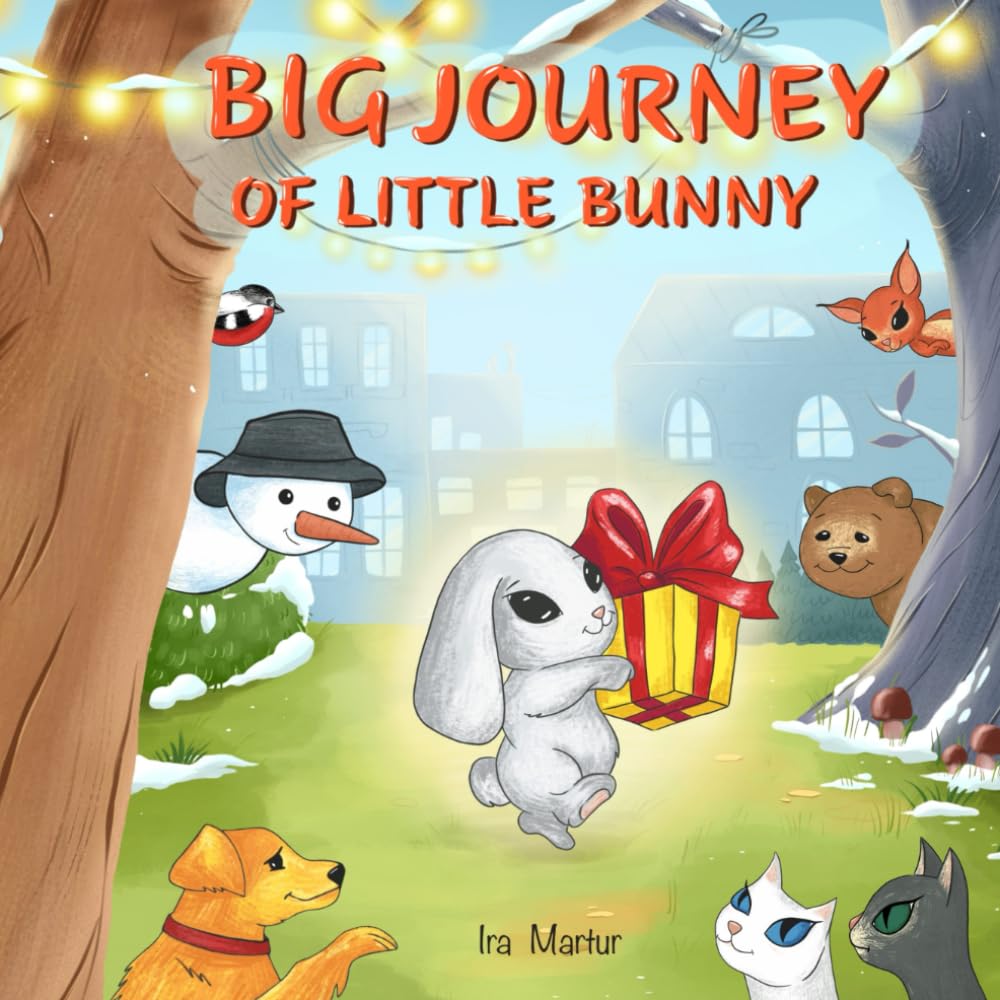 Big Journey of Little Bunny: Children Picture Book About Bunny Adventure for Ages 3-8