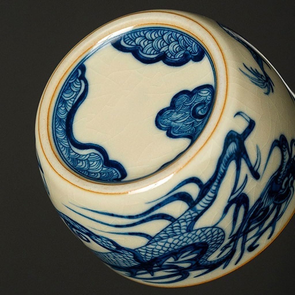 GSOUL Kungfu Tea cup Kitchen Party Exquisite Tea Cup Host Personal Ceramic Single Bowl Small Tea Cups