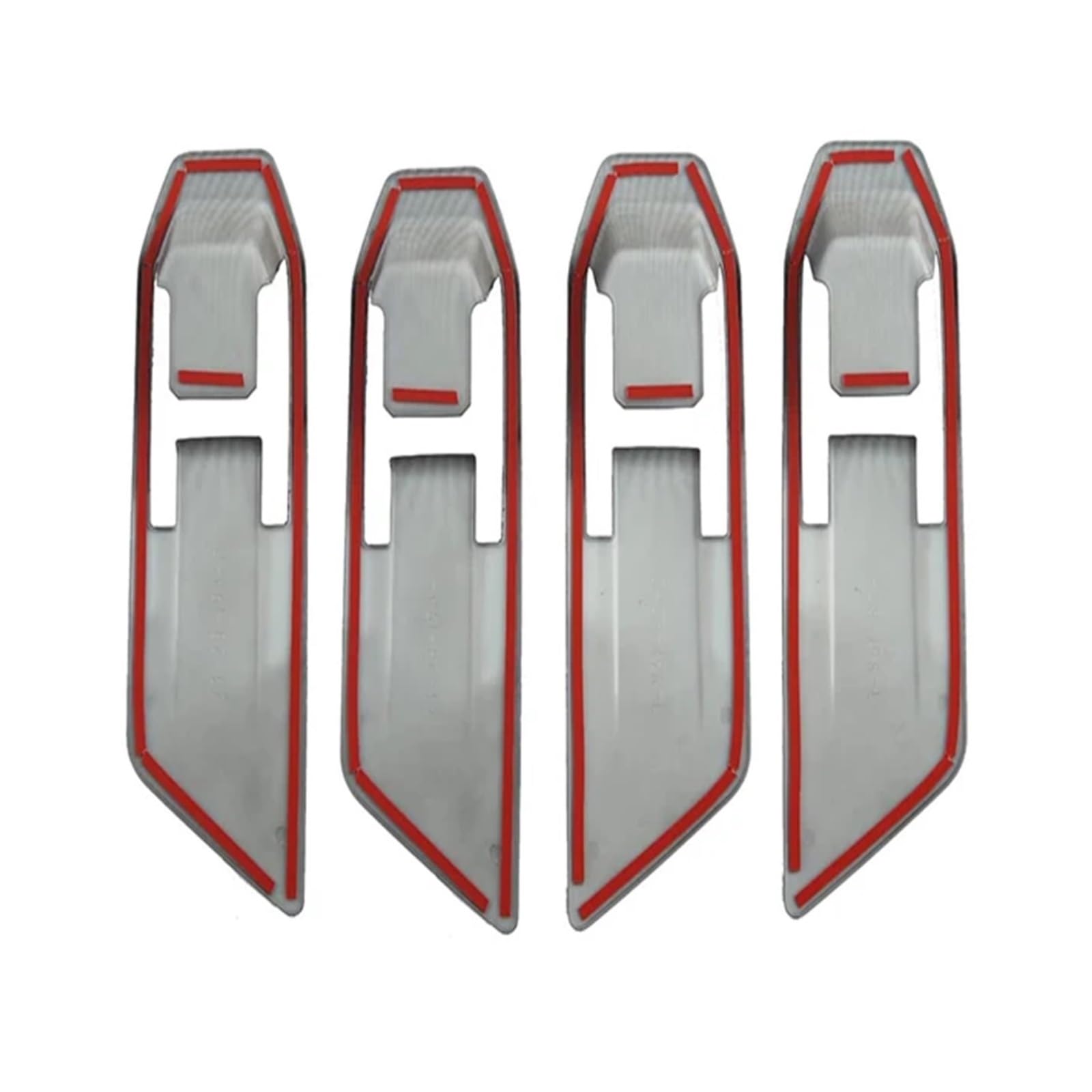 Osłona wewnętrznej klamki drzwi,wykończenie miski zatrzaskowej | Compatible With Mitsubishi,for Triton L200,2023-2024,wkładka,ramka ozdobna Naklejka na uchwyt samochodowy w kształcie miski