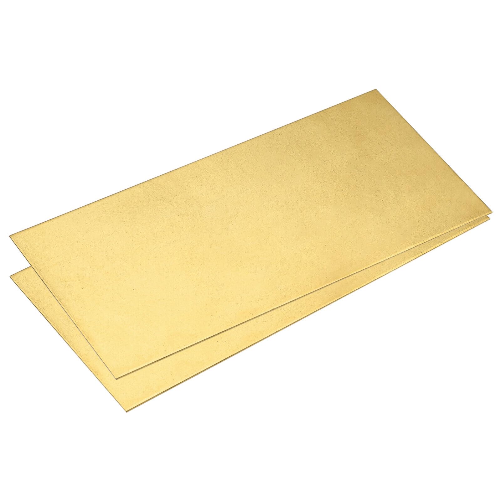 Tool Parts and Accessories Brass Sheet 2 X H62 Metal Sheets Plates 4