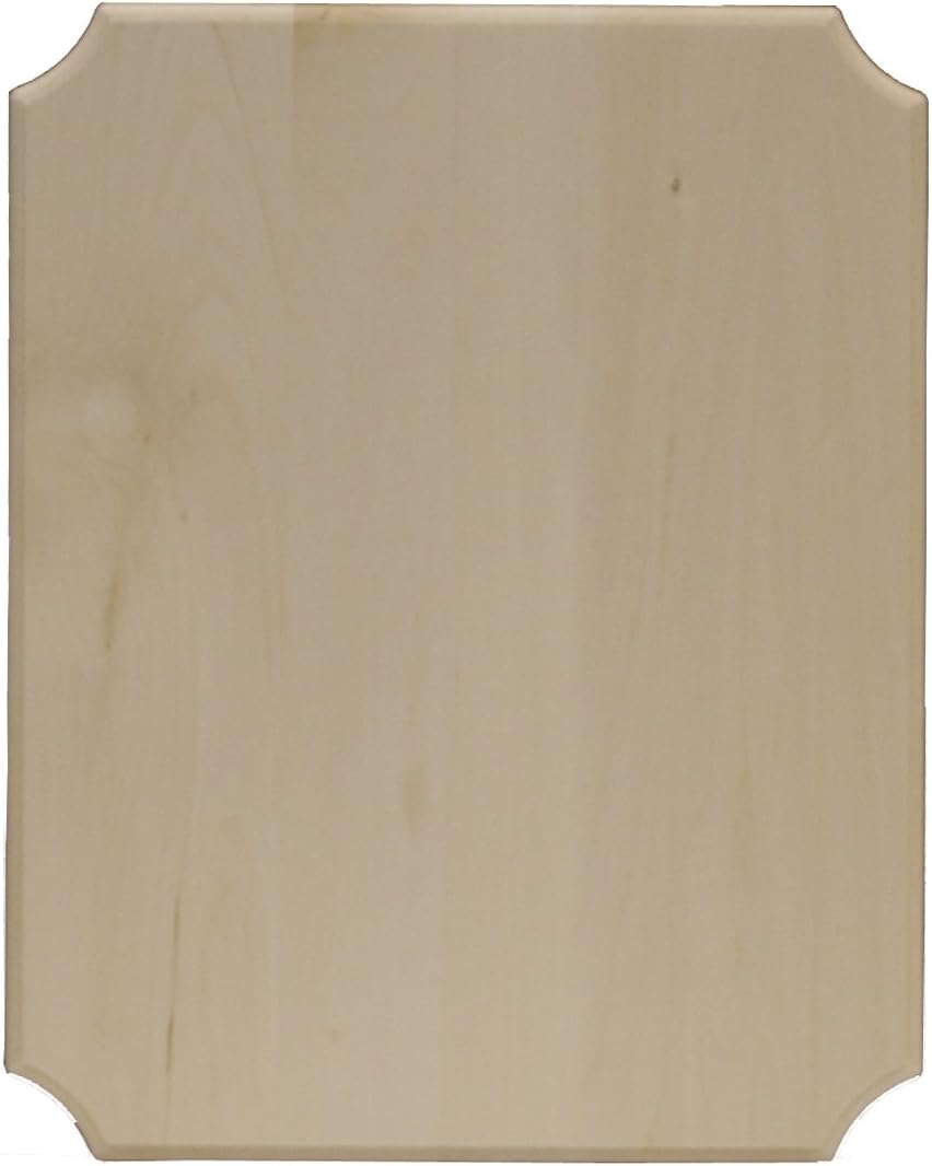 Walnut Hollow French Corner Basswood 12 x 16 Wood Plaque