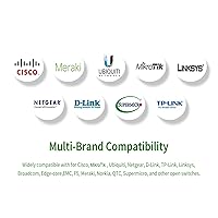Vista 5 de SFP+ a RJ45, 0.04 oz/0.09 oz/0.18 oz/10G-T módulo transceptor de cobre, 10GBase-T SFP+, compatible con Cisco SFP-10G-T-S, Ubiquiti UniFi